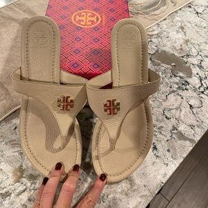 Tory Burch Dulche De Leche 215 Jolie Flat Thong